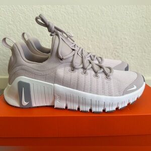 NIKE FREE METCON 6 - PLATINUM VIOLET/WHITE WOMEN’S 9